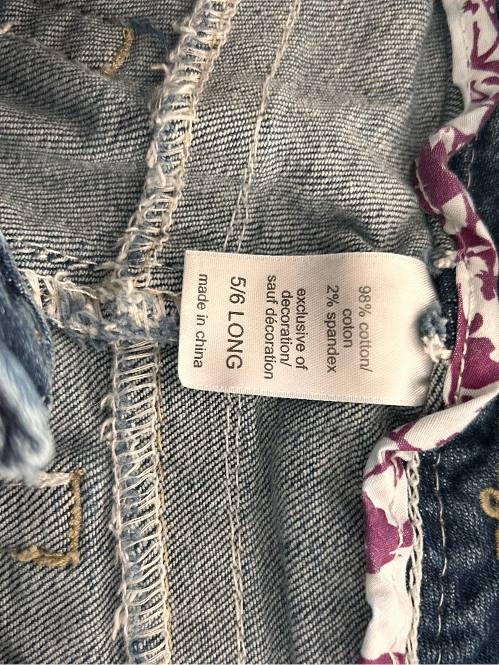 Maurices Women's Dark Blue Boot Cut Jeans with Embellished Back Pockets